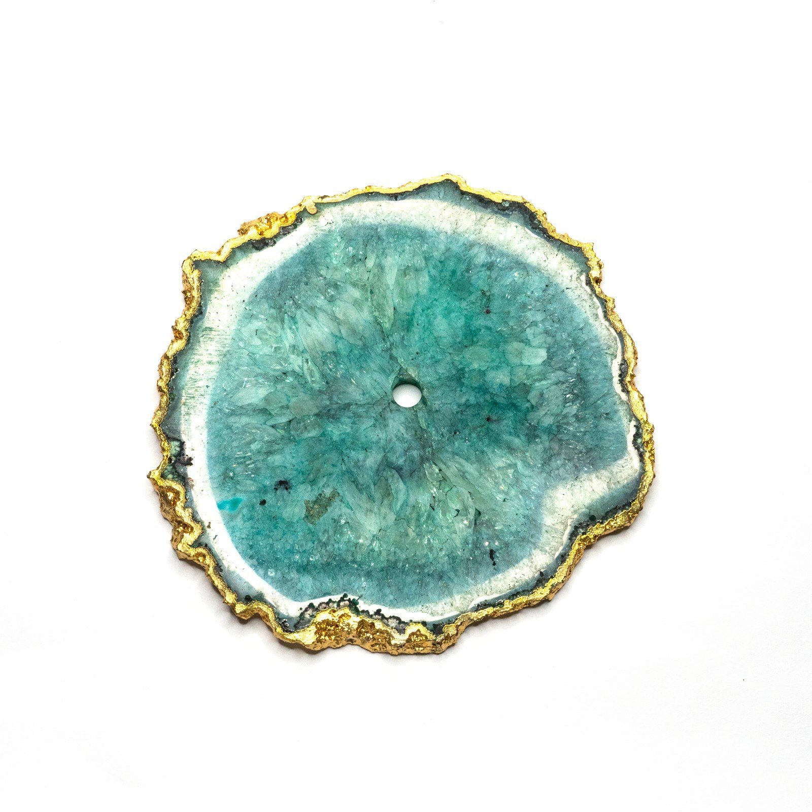 Green Agate Slice