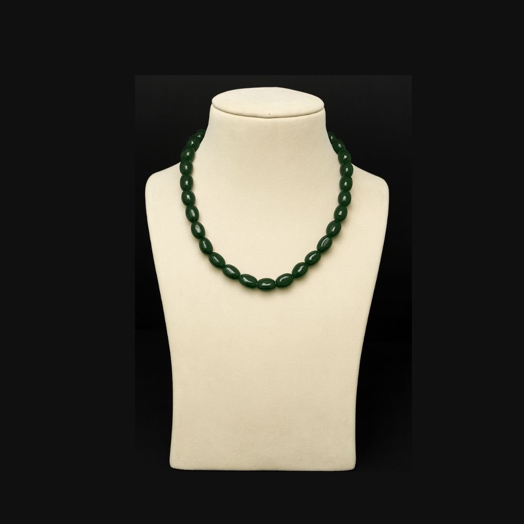Green Jade Mala